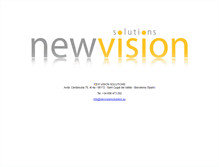 Tablet Screenshot of newvisionsolutions.eu